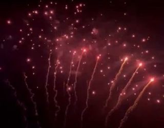 Профессиональные высотные веерные салюты