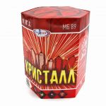 мб89 мегапир Кристалл (1,2х19) - Бенгальские огни и свечи во Владивостоке